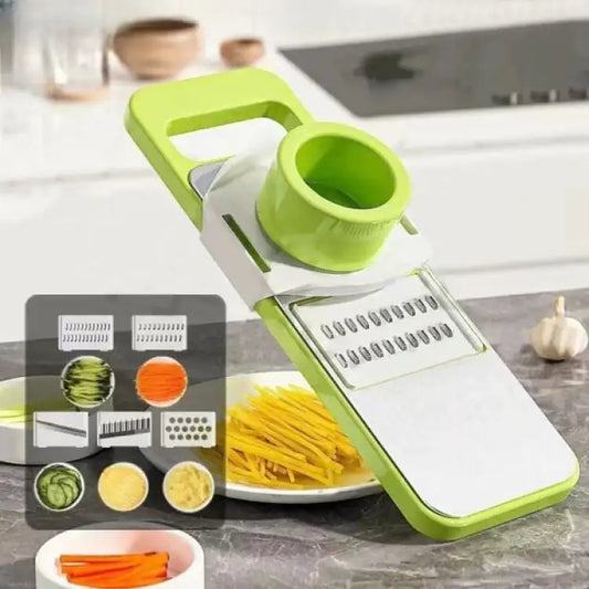 5 in 1 Stainless Steel Vegetables Cutter / Slicer / Grater